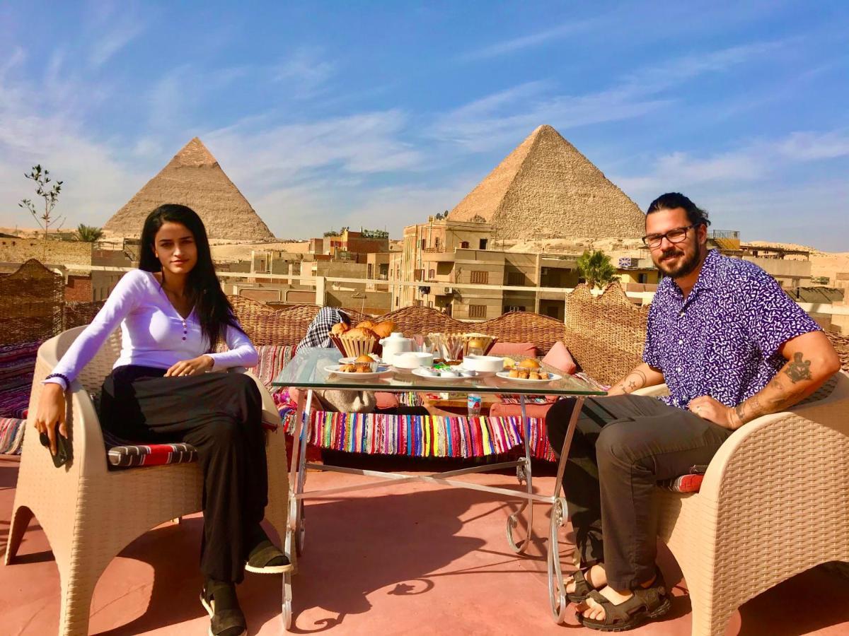 Carpet Alaadein Pyramids View 호텔 Kafret el-Gabal 외부 사진