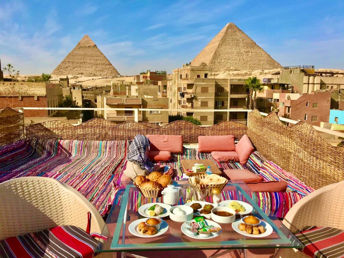 Carpet Alaadein Pyramids View 호텔 Kafret el-Gabal 외부 사진