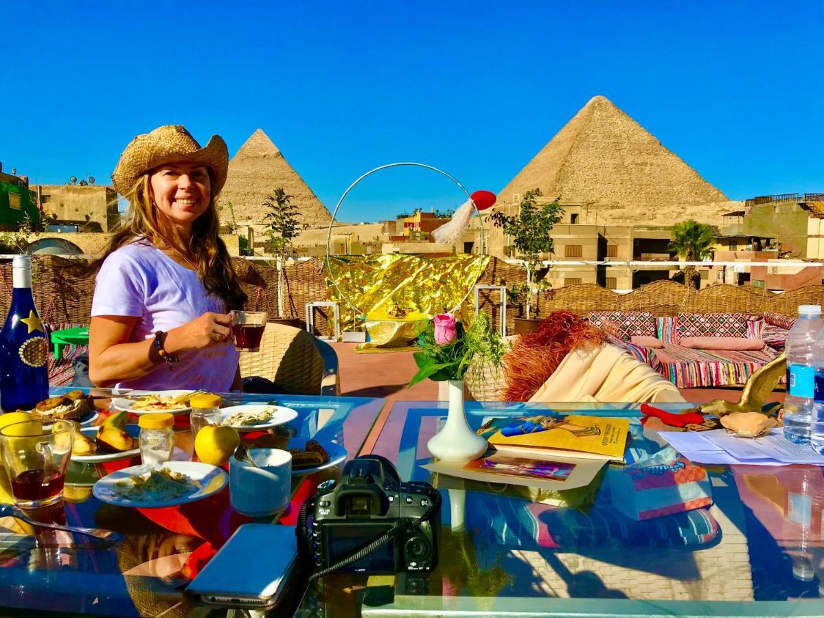 Carpet Alaadein Pyramids View 호텔 Kafret el-Gabal 외부 사진